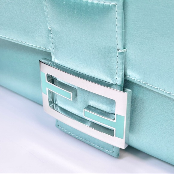 Fendi Tiffany & Co. Silk Satin Baguette - Picture 15 of 16